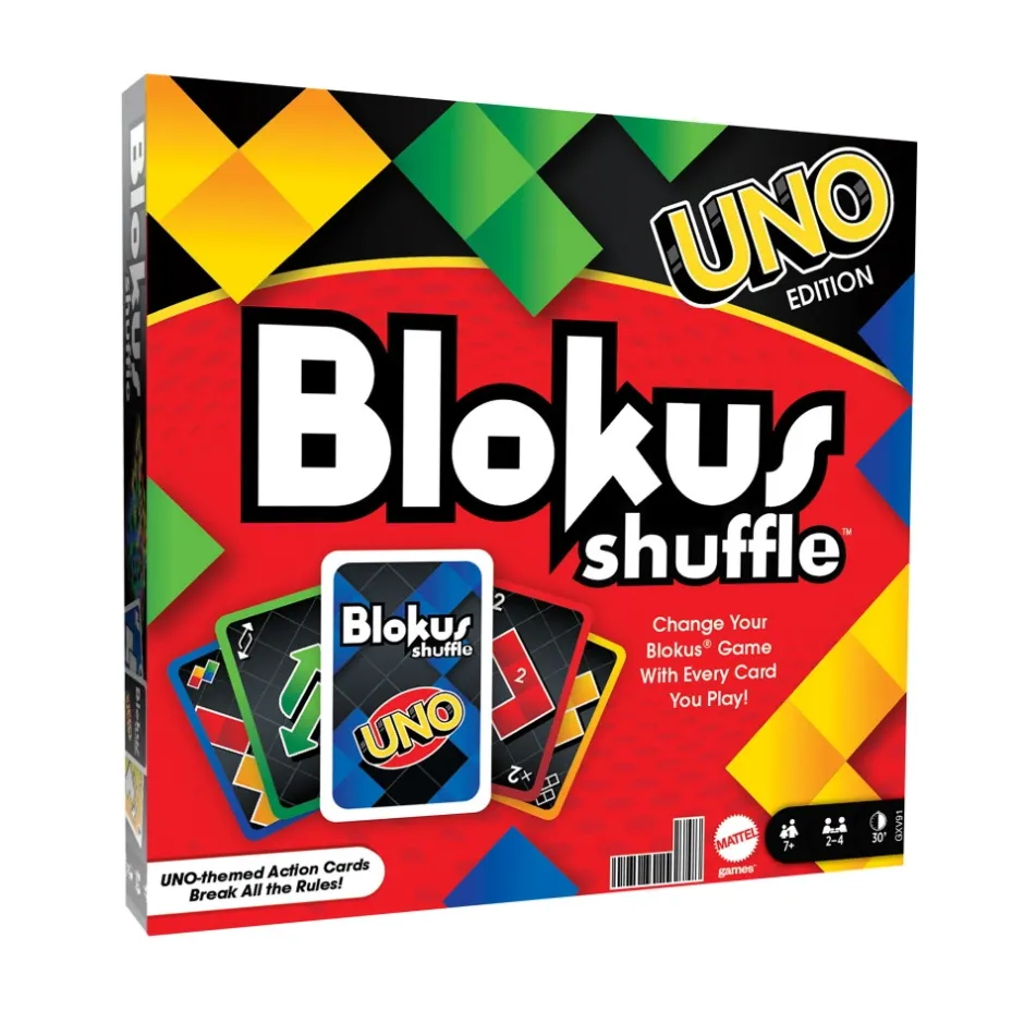 blokus_shuffle_uno_edition_0.webp Mattel Familjespel | Blokus Shuffle: Uno Edition