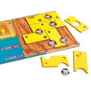 SmartGames Knep & Knåp | Brain Cheeser Magnetiskt Resespel