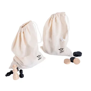 Longfield Games Klassiska | Chess Checkers Basic Set