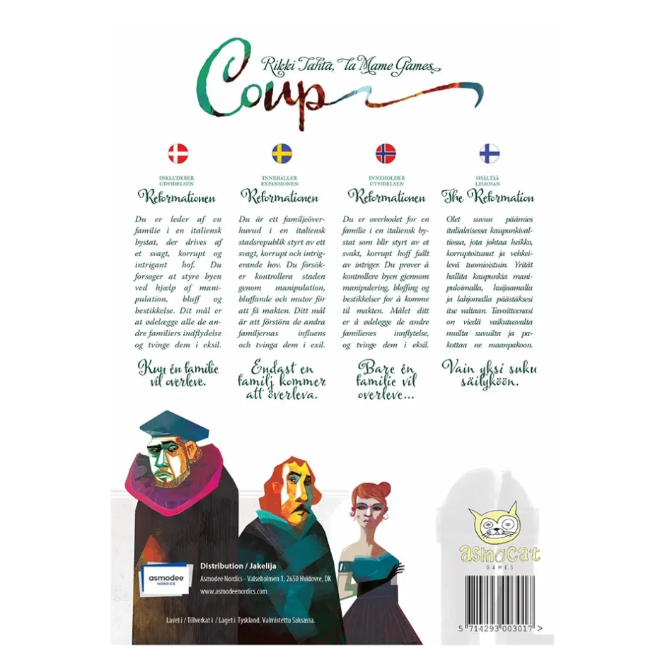 coup_swe_1.webp Indie Boards and Cards Kortspel | Coup (Swe)