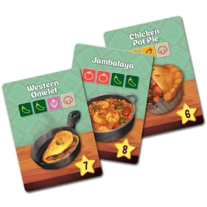 Kids Table BG Familjespel | Diced Veggies