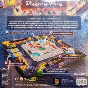 Toyrock Familjespel | Dinner In Paris (Swe)