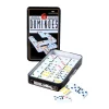 Longfield Games Klassiska | Domino Double 6 Colour Tinbox