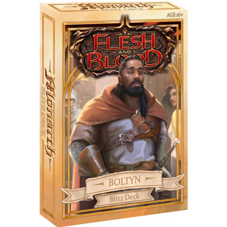flesh_and_blood_tcg_monarch__boltyn_blitz_deck_0.webp * Kortspel | Flesh And Blood Tcg: Monarch - Boltyn Blitz Deck