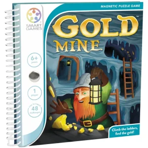 SmartGames Knep & Knåp | Goldmine Magnetiskt Resespel