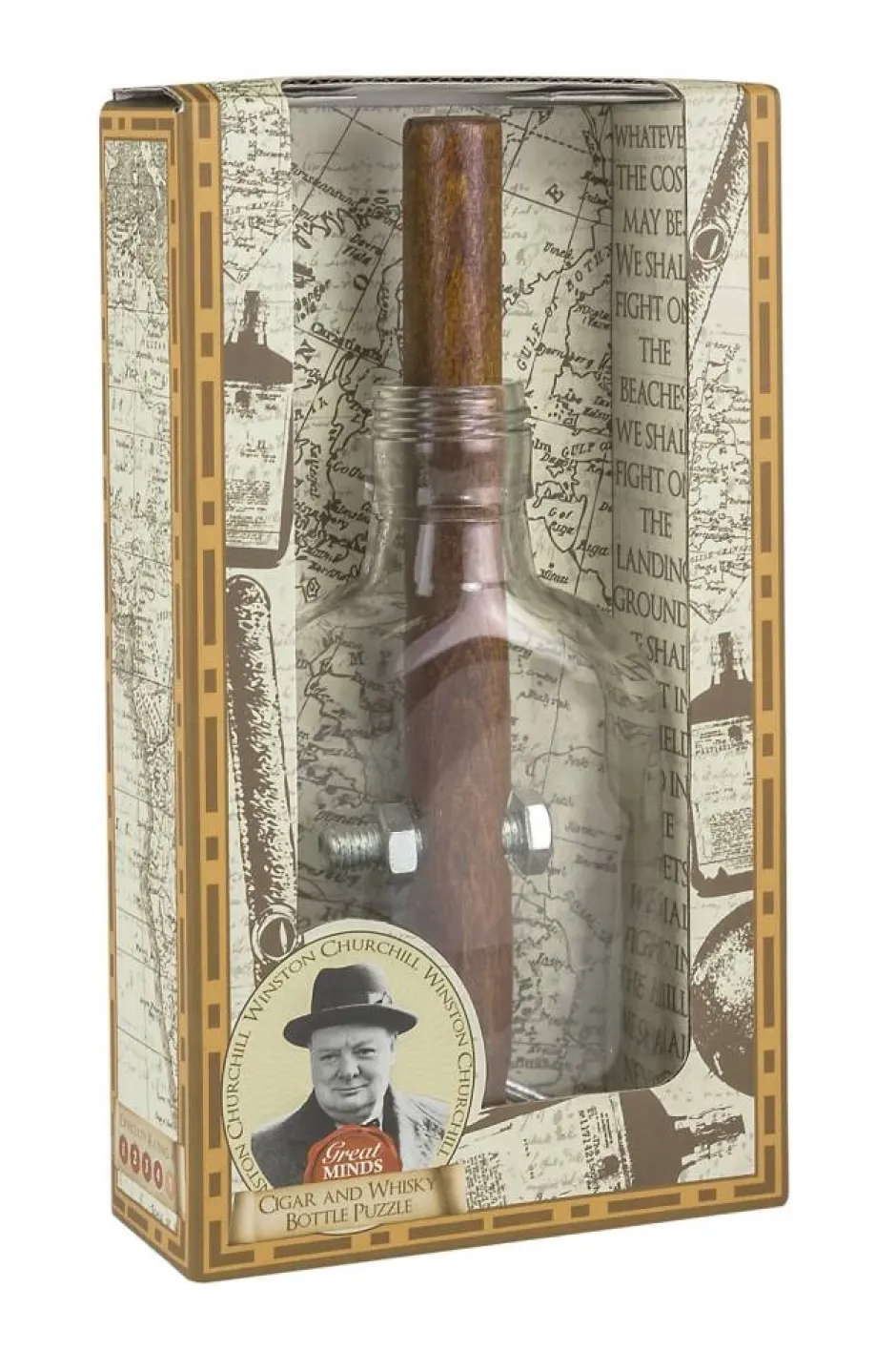 great_minds_churchills_cigar_and_whisky_bottle_puzzle_1.webp Professor Puzzle Knep & Knåp | Great Minds: Churchill''S Cigar And Whisky Bottle Puzzle