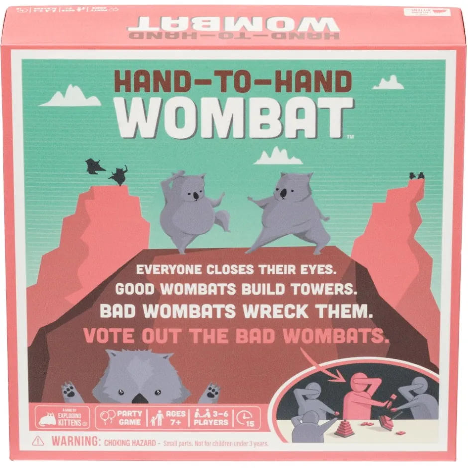 handtohand_wombat_eng_0.webp Exploding Kittens Festspel | Hand-To-Hand Wombat (Eng)