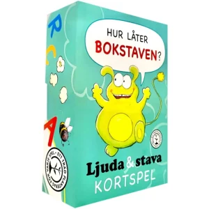 * Kortspel | Hur Later Bokstaven? Ljud & Stava
