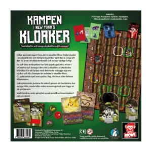 Wow! Familjespel | Kampen I New Yorks Kloaker
