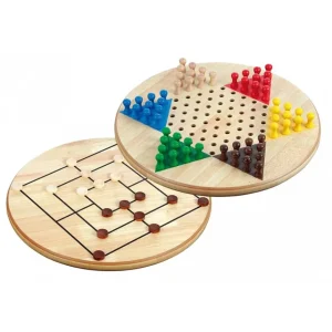 Philos Klassiska | Kombospel Chinese Checkers - Kvarnspel