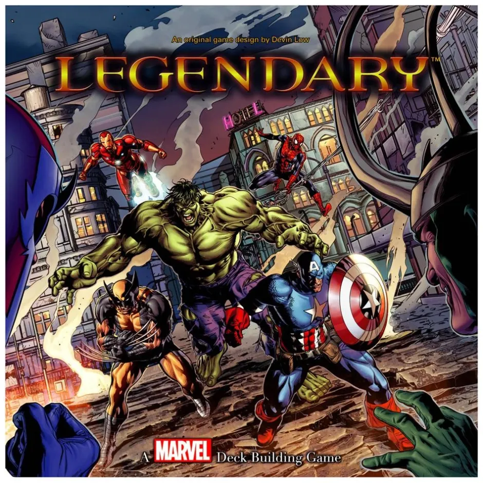 legendary_a_marvel_deck_building_game_0.webp Upper Deck Entertainment Kortspel | Legendary: A Marvel Deck Building Game