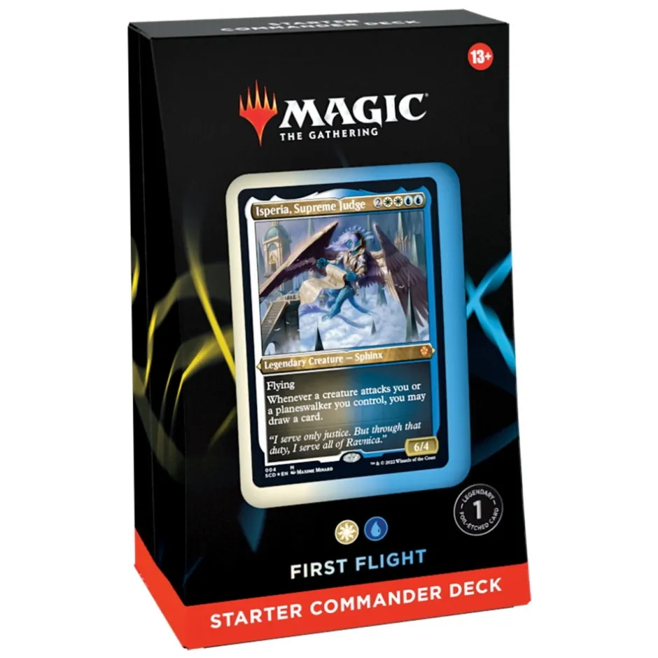 magic_the_gathering__first_flight_starter_commander_deck__0.webp Magic The Gathering Kortspel | Magic: The Gathering - First Flight Starter Commander Deck 2022