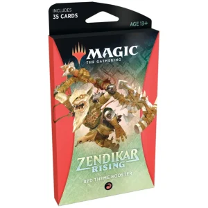 Magic The Gathering Kortspel | Magic: The Gathering - Zendikar Rising Red Theme Booster