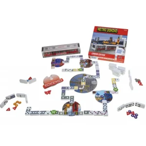 Tactic Familjespel | Metro Domino - London Edition