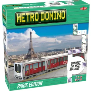 Tactic Familjespel | Metro Domino - Paris Edition