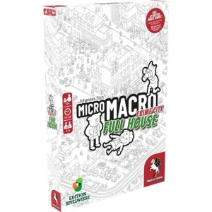 Pegasus Spiele Knep & Knåp | Micromacro: Crime City - Full House (Eng)