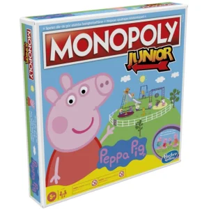 Hasbro Familjespel | Monopol Junior - Greta Gris (Swe)