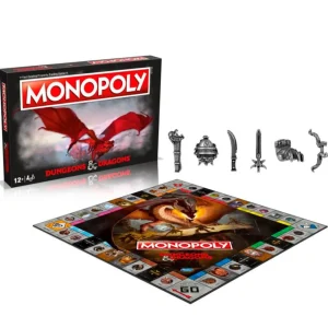 Hasbro Familjespel | Monopoly - Dungeons & Dragons