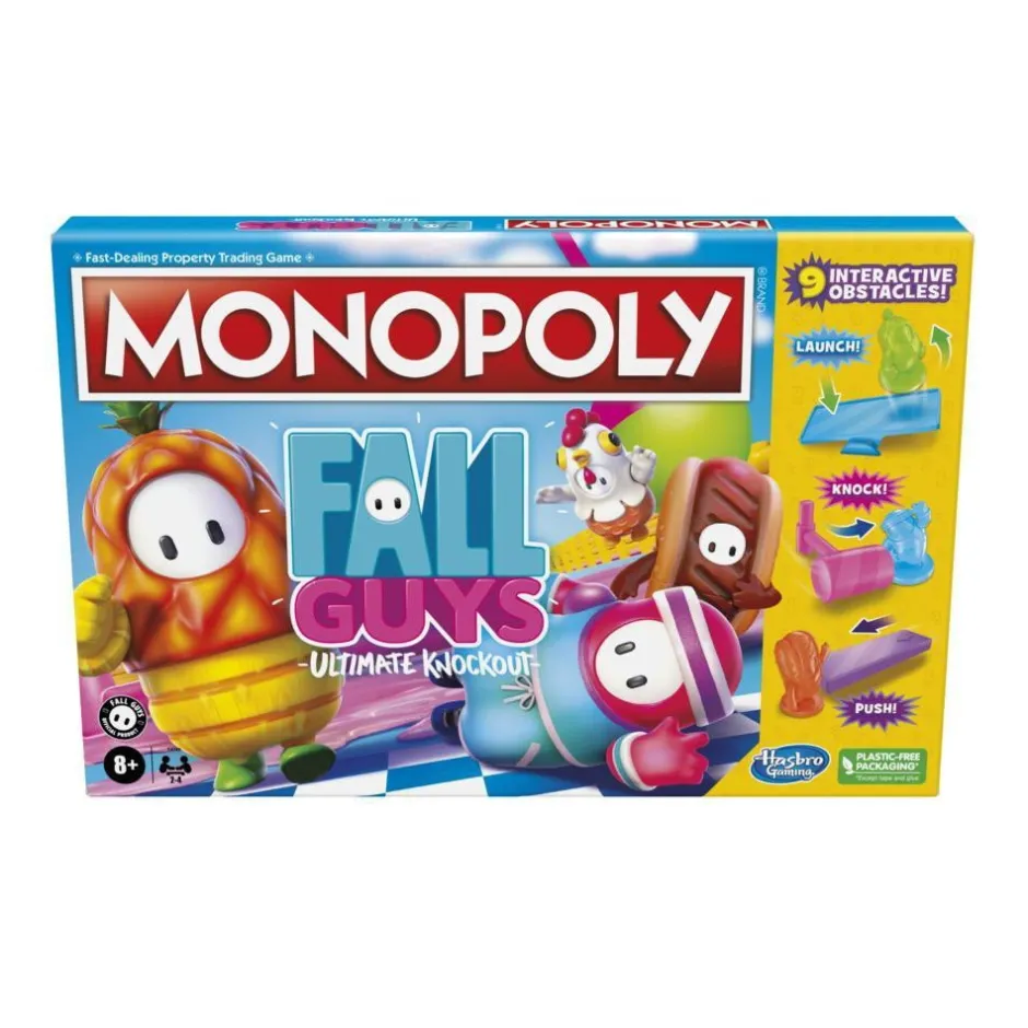 monopoly__fall_guys_ultimate_knockout_0.webp Hasbro Familjespel | Monopoly - Fall Guys Ultimate Knockout