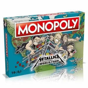Hasbro Familjespel | Monopoly - Metallica World Tour