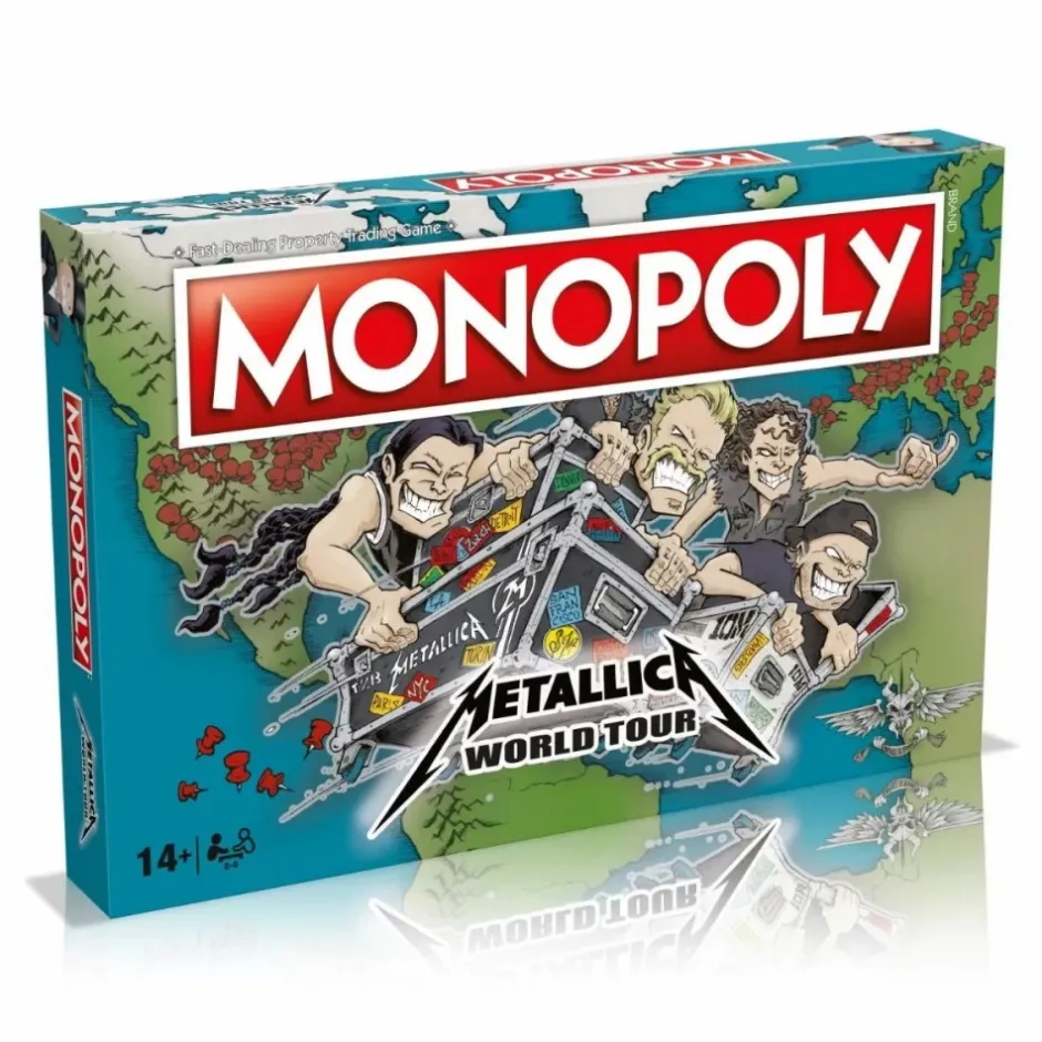 monopoly__metallica_world_tour_0.webp Hasbro Familjespel | Monopoly - Metallica World Tour