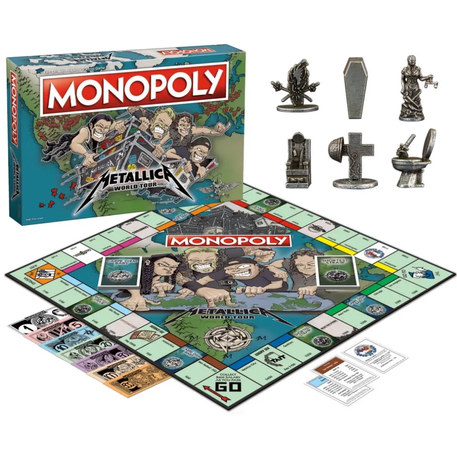 monopoly__metallica_world_tour_1.webp Hasbro Familjespel | Monopoly - Metallica World Tour
