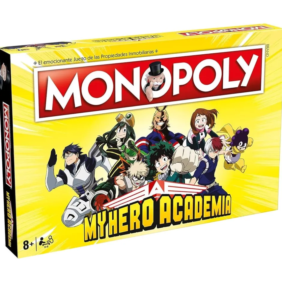 monopoly__my_hero_academia_0.webp Hasbro Familjespel | Monopoly - My Hero Academia