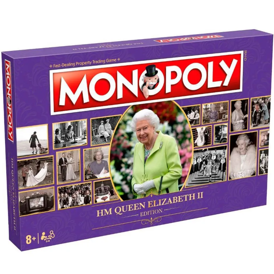 monopoly__queen_elizabeth_ii_edition_0.webp Hasbro Familjespel | Monopoly - Queen Elizabeth Ii Edition