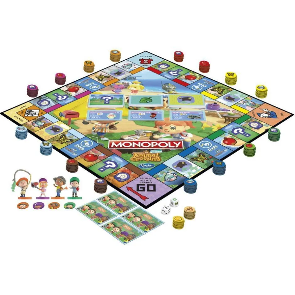monopoly_animal_crossing__new_horizons_1.webp Hasbro Familjespel | Monopoly Animal Crossing - New Horizons