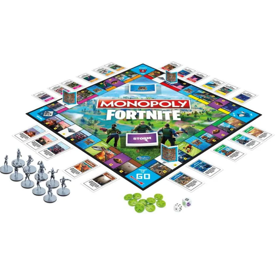 monopoly_fortnite_collectors_edition_1.webp Hasbro Familjespel | Monopoly Fortnite Collector''S Edition
