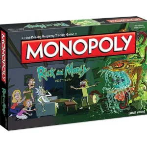 Winning Moves Familjespel | Monopoly: Rick And Morty
