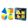 MoYu Knep & Knåp | Meilong Twist Stickerless - 4 Cube Box Set