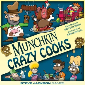 Steve Jackson Games Kortspel | Munchkin Crazy Cooks