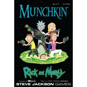 Steve Jackson Games Kortspel | Munchkin: Rick And Morty