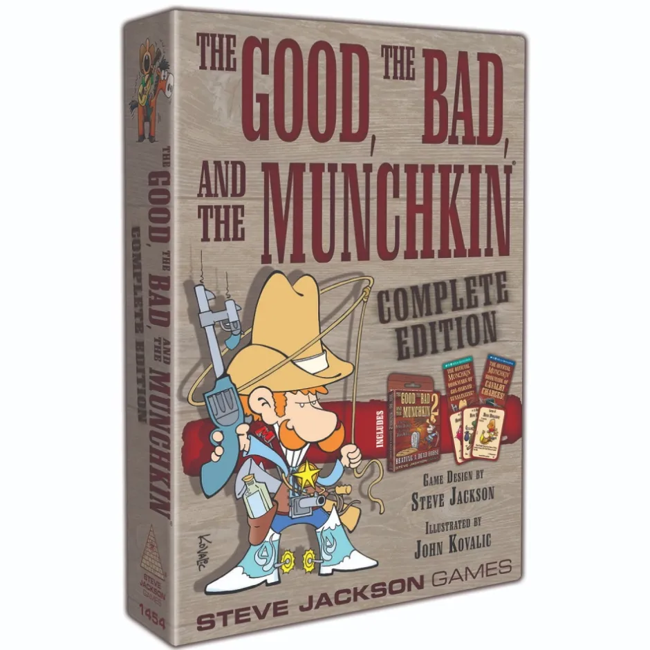 munchkin_the_good_the_bad_and_the_munchkin__complete_edition_0.webp Steve Jackson Games Kortspel | Munchkin: The Good, The Bad And The Munchkin - Complete Edition