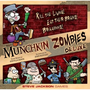 Steve Jackson Games Kortspel | Munchkin Zombies: Deluxe