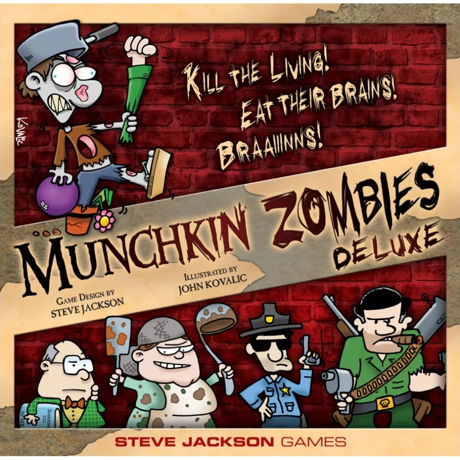 munchkin_zombies_deluxe_0.webp Steve Jackson Games Kortspel | Munchkin Zombies: Deluxe