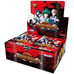 * Kortspel | My Hero Academia Ccg: Crimson Rampage Booster Display