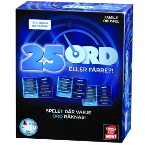 Wow! Familjespel | 25 Ord Eller Farre?!