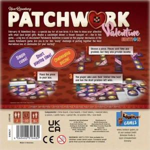 Lookout Games Familjespel | Patchwork: Valentine''S Day Edition