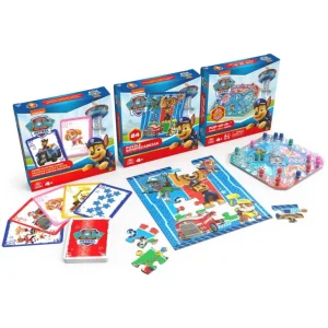 Spin Master Familjespel | Paw Patrol 3 Pack Spelpaket