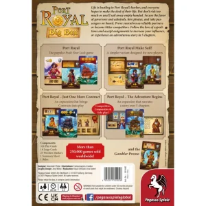 Pegasus Spiele Kortspel | Port Royal Big Box (Eng)