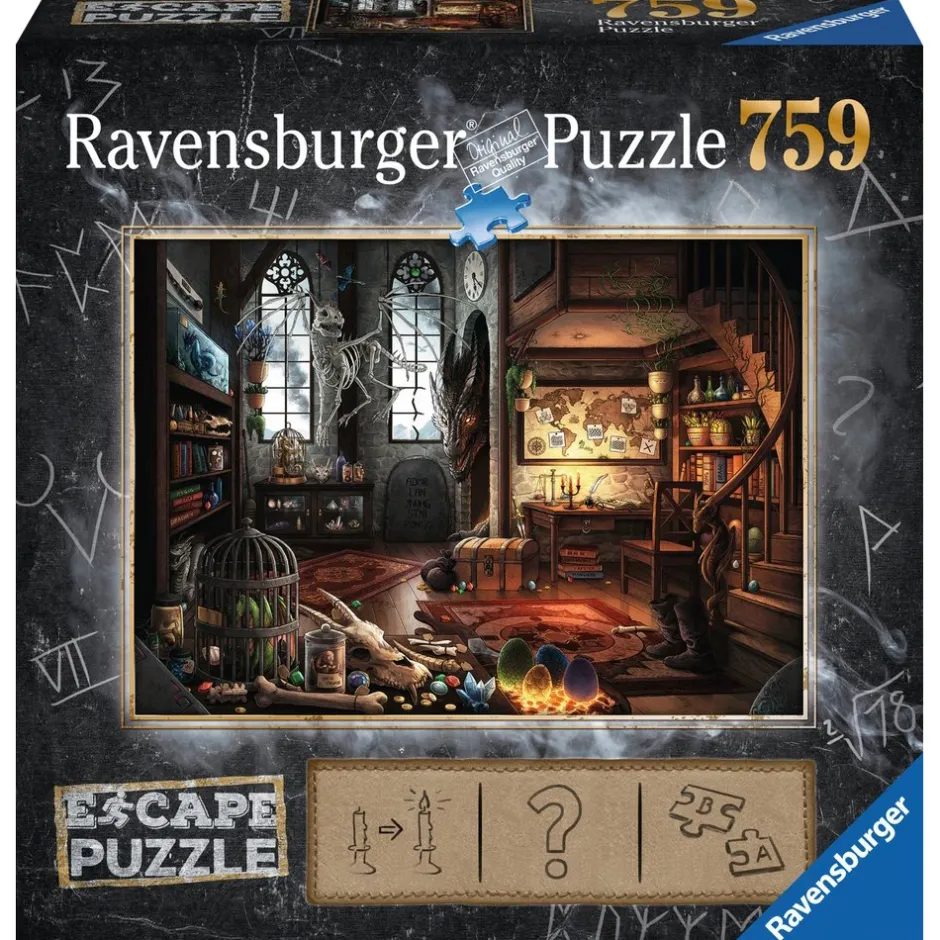 ravensburger_pussel__escape__dragon_laboratory__bitar_0.webp Ravensburger Knep & Knåp | Pussel - Escape 5 Dragon Laboratory 759 Bitar