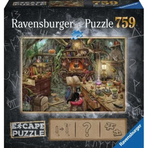 Ravensburger Knep & Knåp | Pussel - Escape 3 The Witches Kitchen 759 Bitar