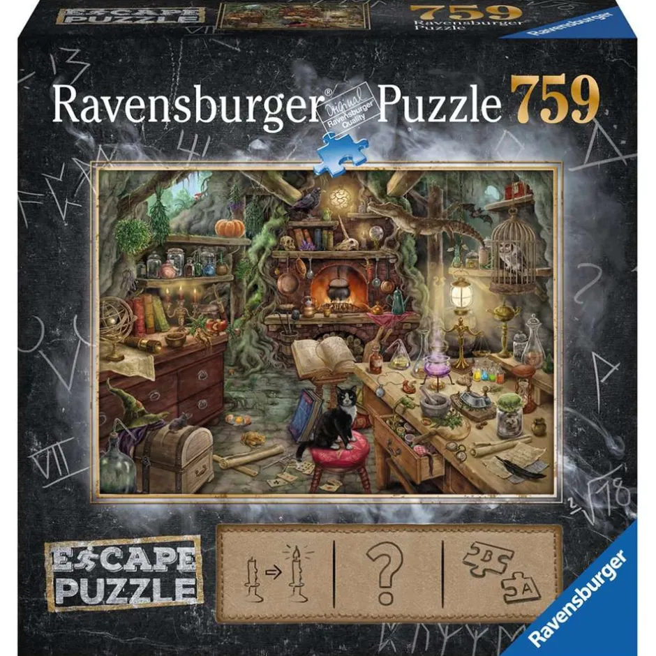 ravensburger_pussel__escape__the_witches_kitchen__bitar_0.webp Ravensburger Knep & Knåp | Pussel - Escape 3 The Witches Kitchen 759 Bitar