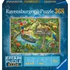 Ravensburger Knep & Knåp | Pussel: Escape Kids - Djungelexpeditionen 368 Bitar
