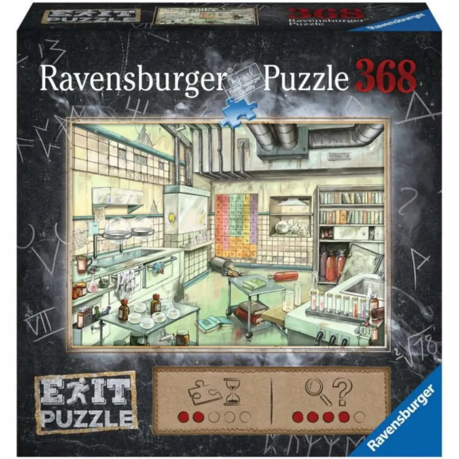 ravensburger_pussel_escape_the_laboratory__bitar_0.webp Ravensburger Knep & Knåp | Pussel: Escape The Laboratory 368 Bitar