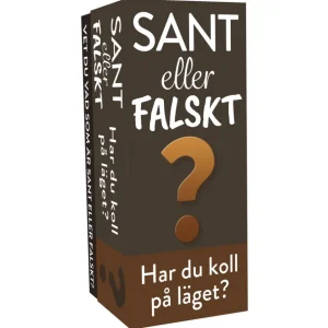 Tactic Familjespel | Sant Eller Falskt