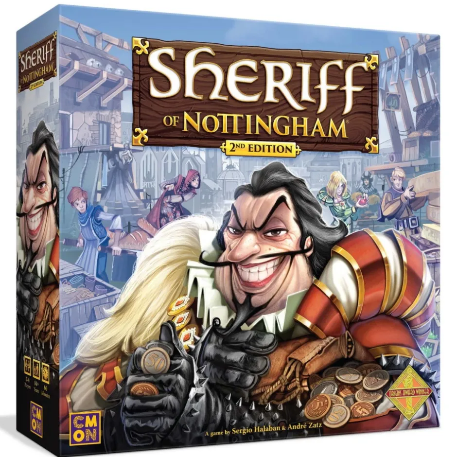sheriff_of_nottingham_nd_ed_0.webp Cool Mini or Not Festspel | Sheriff Of Nottingham (2Nd Ed)