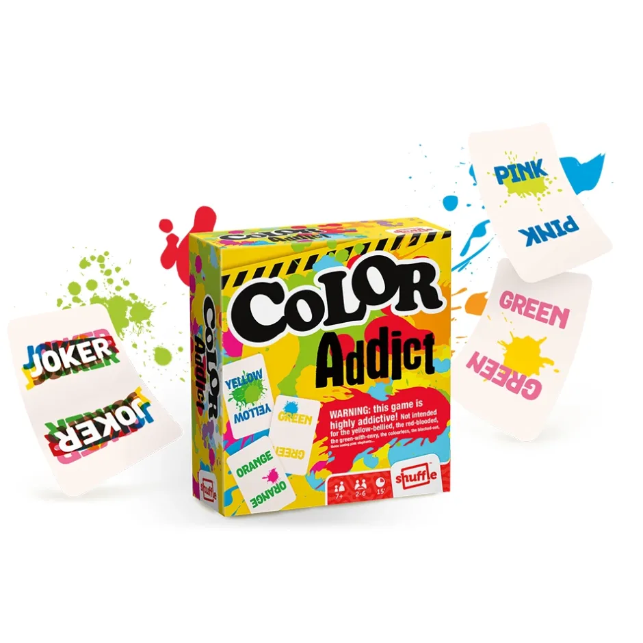 shuffle__color_addict_eng_0.webp Cartamundi (övrigt) Kortspel | Shuffle - Color Addict (Eng)